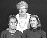 Three generations, mother in law, wife, daughter