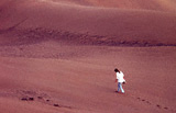 Jenny in the desert