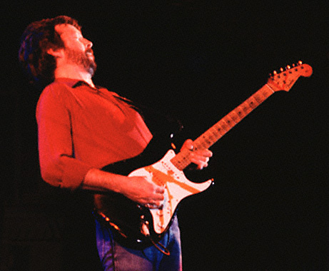 Eric Clapton at Hovet, Stockholm 1981