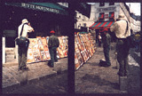 The red cap, Place de tetre, Paris, summer 1999