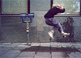 Peter, jumping